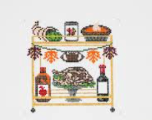 Thanksgiving Bar Cart