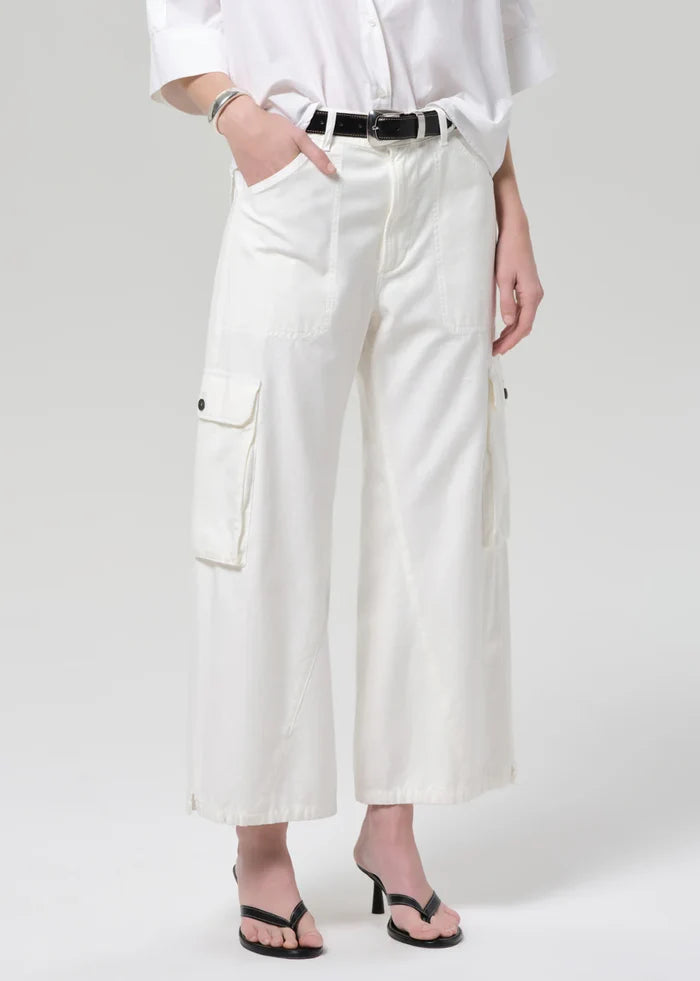 Thassos Twisted Seam Utility Pant - Pashmina