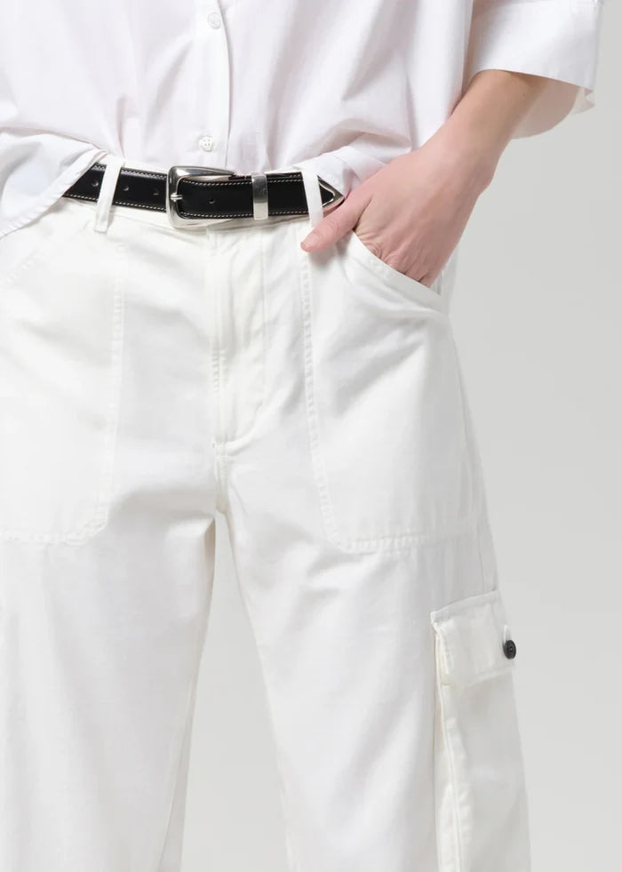 Thassos Twisted Seam Utility Pant - Pashmina