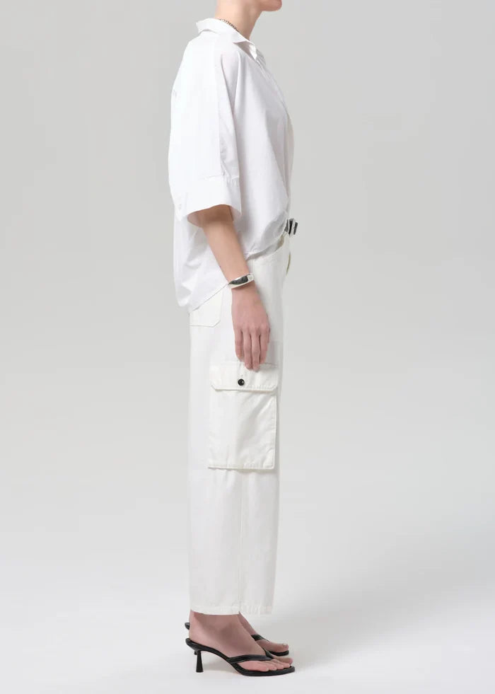 Thassos Twisted Seam Utility Pant - Pashmina