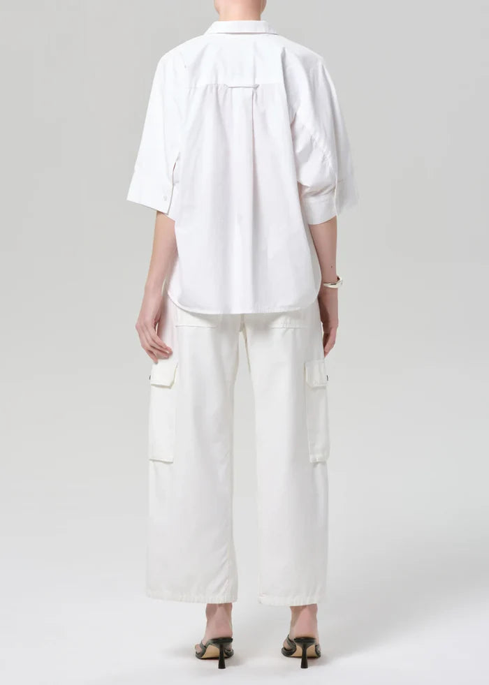 Thassos Twisted Seam Utility Pant - Pashmina