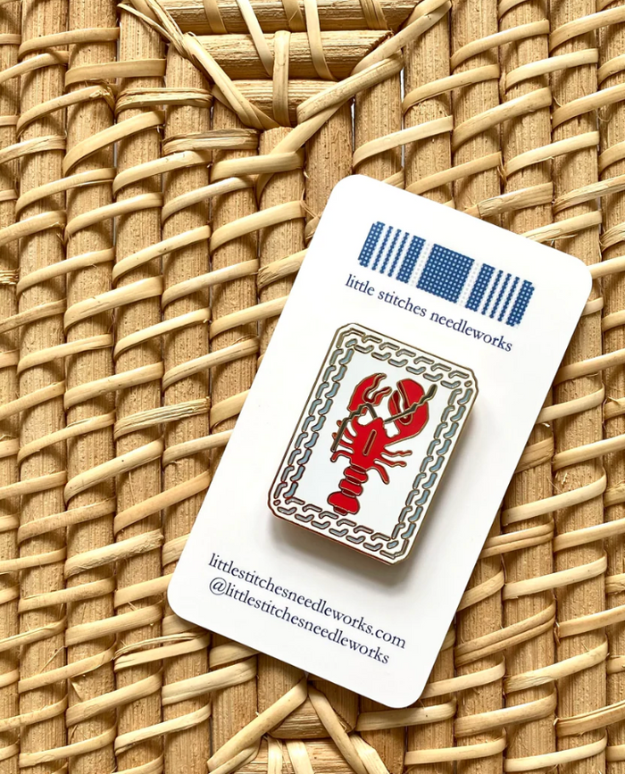 The Friendly Little Lobster Needle Minder (Red)