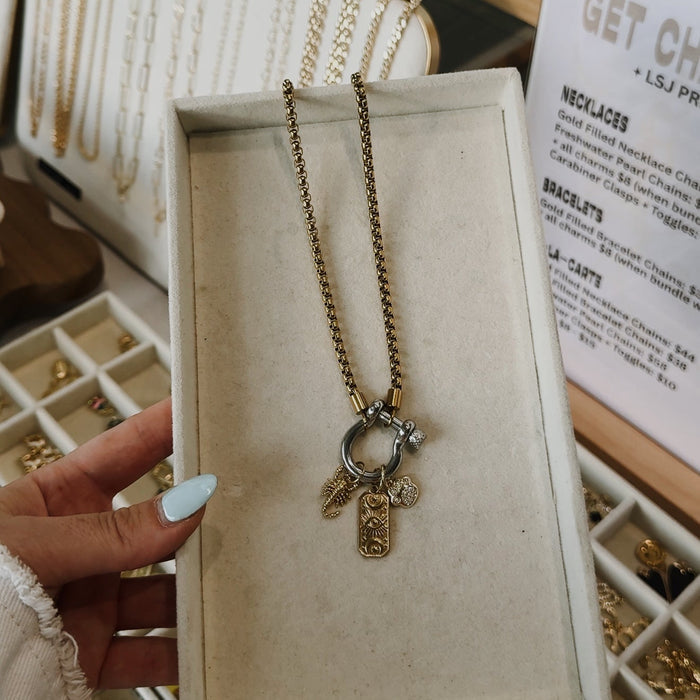 The Little Golden Scorpion Charm