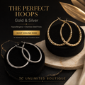 The Perfect  hoop Stainless steel hoops