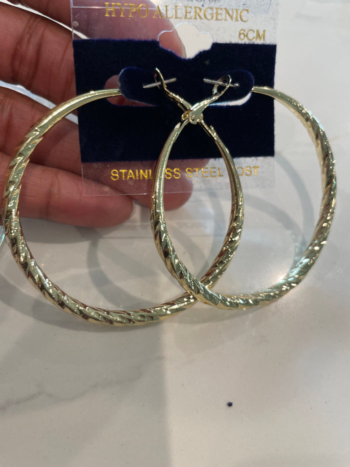 The Perfect  hoop Stainless steel hoops