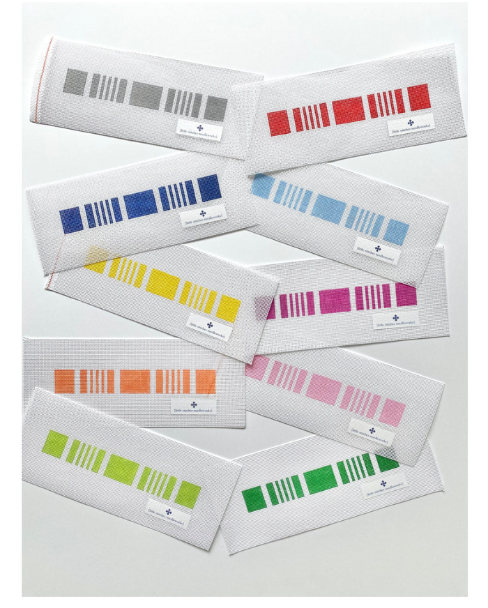 Ticking Key Fob-Stitcher's Choice Gray