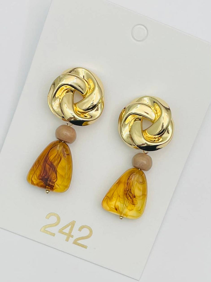 Tie The Knot Earring