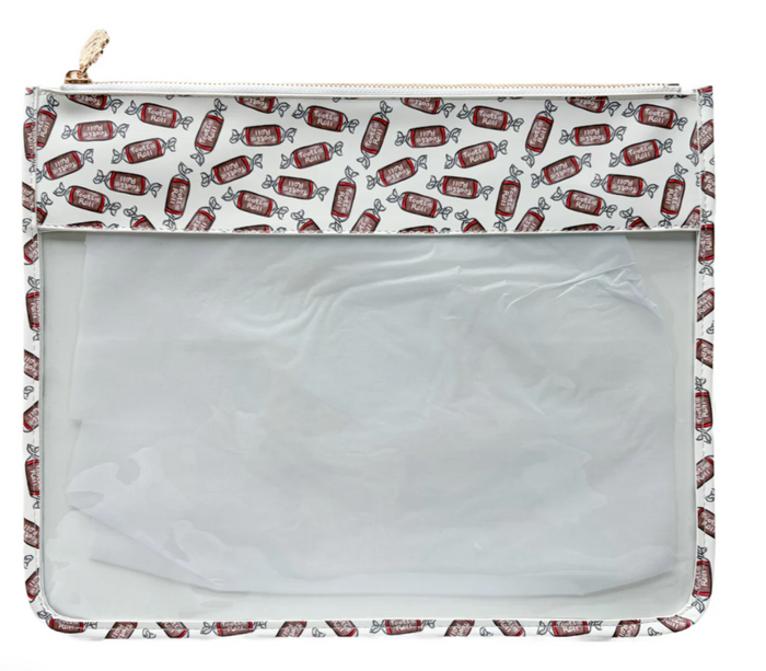 Tootsie Pattern Leather Project Bag