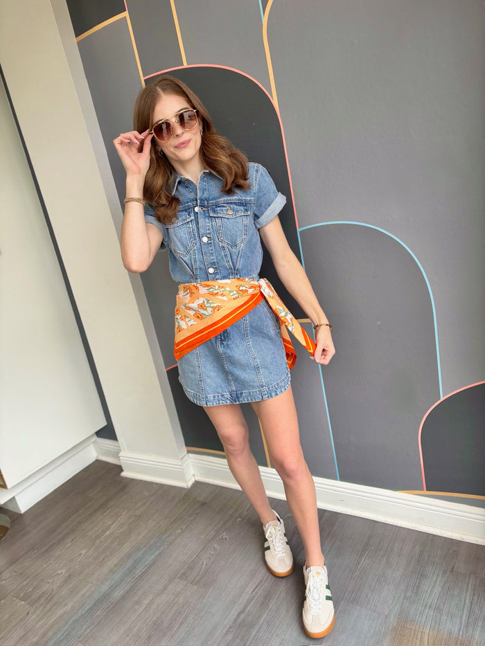 Topanga Denim Dress