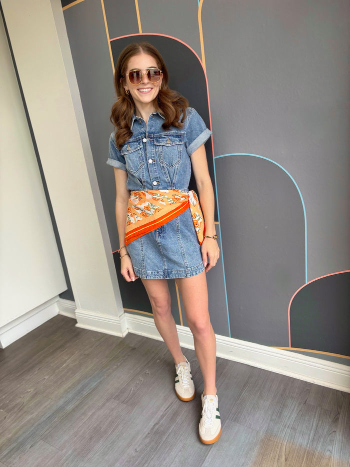 Topanga Denim Dress