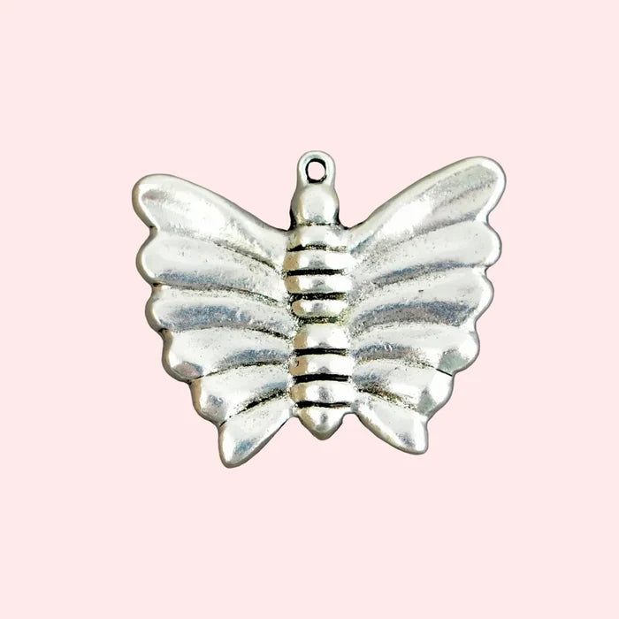 Transformation Butterfly Pendant - Silver