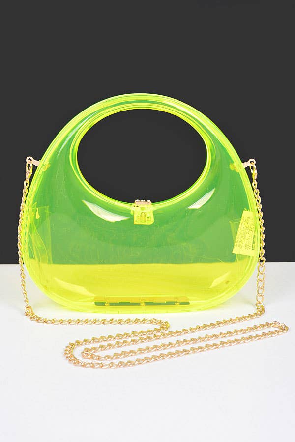 Transparent Acrylic Clutch