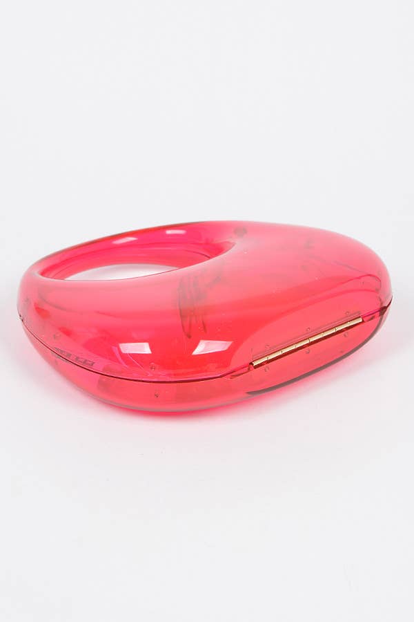 Transparent Acrylic Clutch