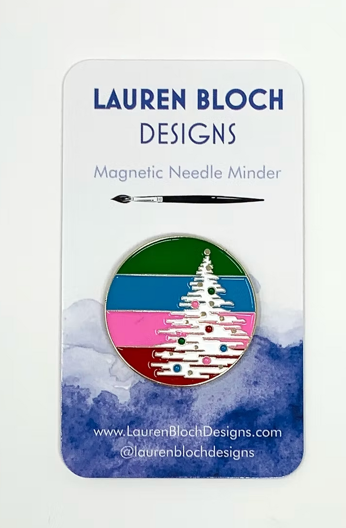 Tree on Stripes Needle Minder