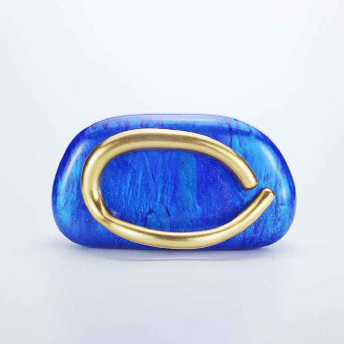 Trendy Shell Acrylic Clutch Bag for Evening Events