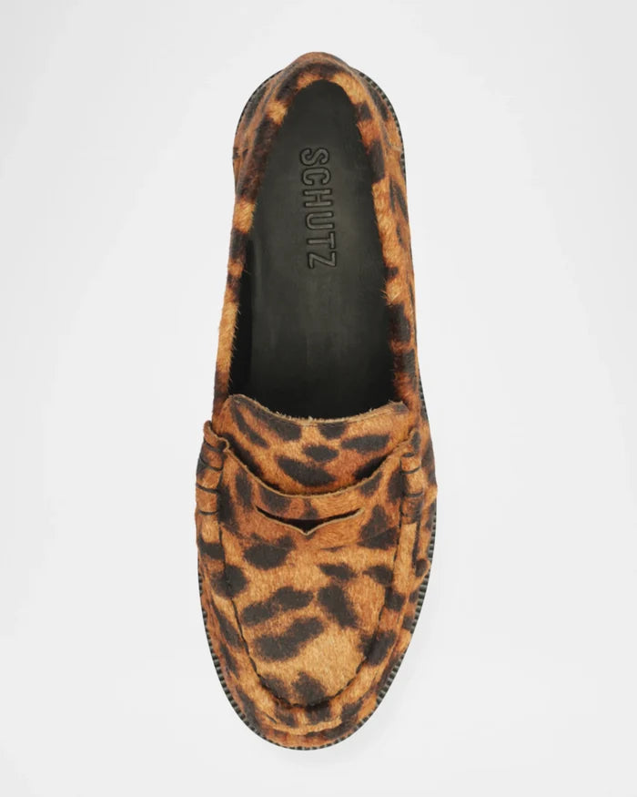 Tyche Calf Hair Penny Loafer