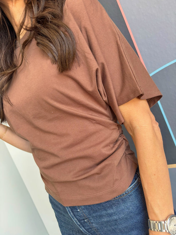 Veronica Kimono Sleeve Fitted Tee