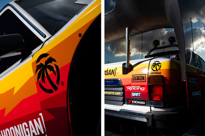 The Brataroo 9500 with Heat Wave Visual graphics.
