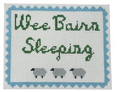 Wee Bairn Sleeping-Blue