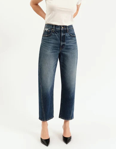 Westward High Rise Seamed Barrel