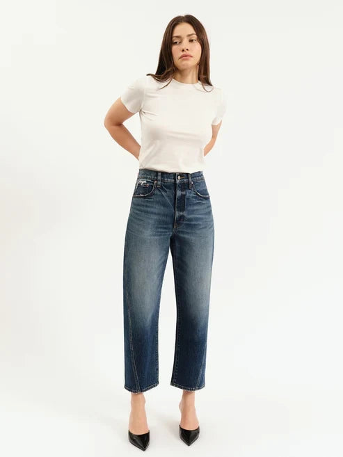 Westward High Rise Seamed Barrel