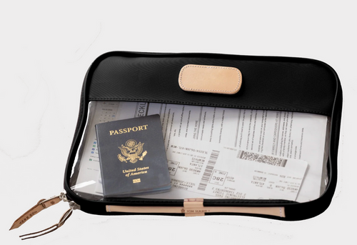 "WIP" Jon Hart Clear Folio-Black