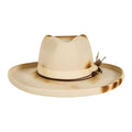 Wool Felt Burnt Teardrop Fedora Hat - Style Landry