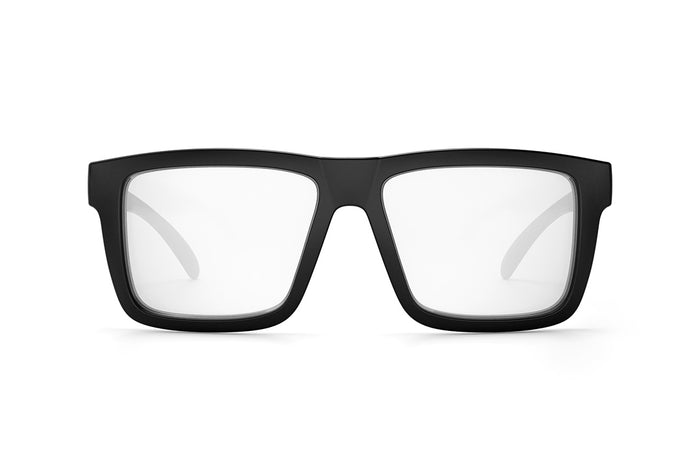 XL VISE Z87 Sunglasses Black Frame: Tuff-Tec Clear Lens