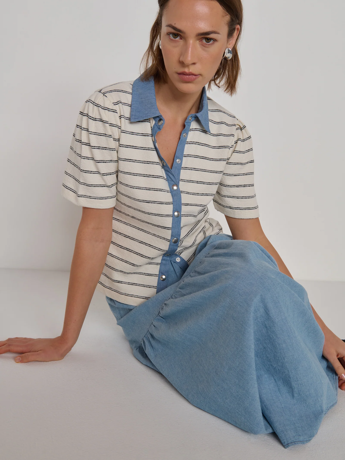 Zoe Snap Blouse